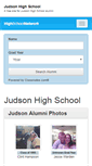 Mobile Screenshot of judsonhighschoolalumni.com